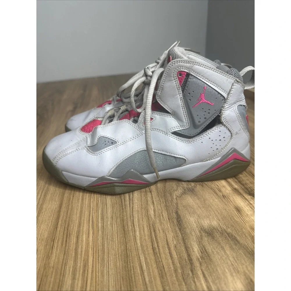 Nike Air Jordan Sz 8.5Y Gray Athletic Shoe Sneakers‎ 342774-018